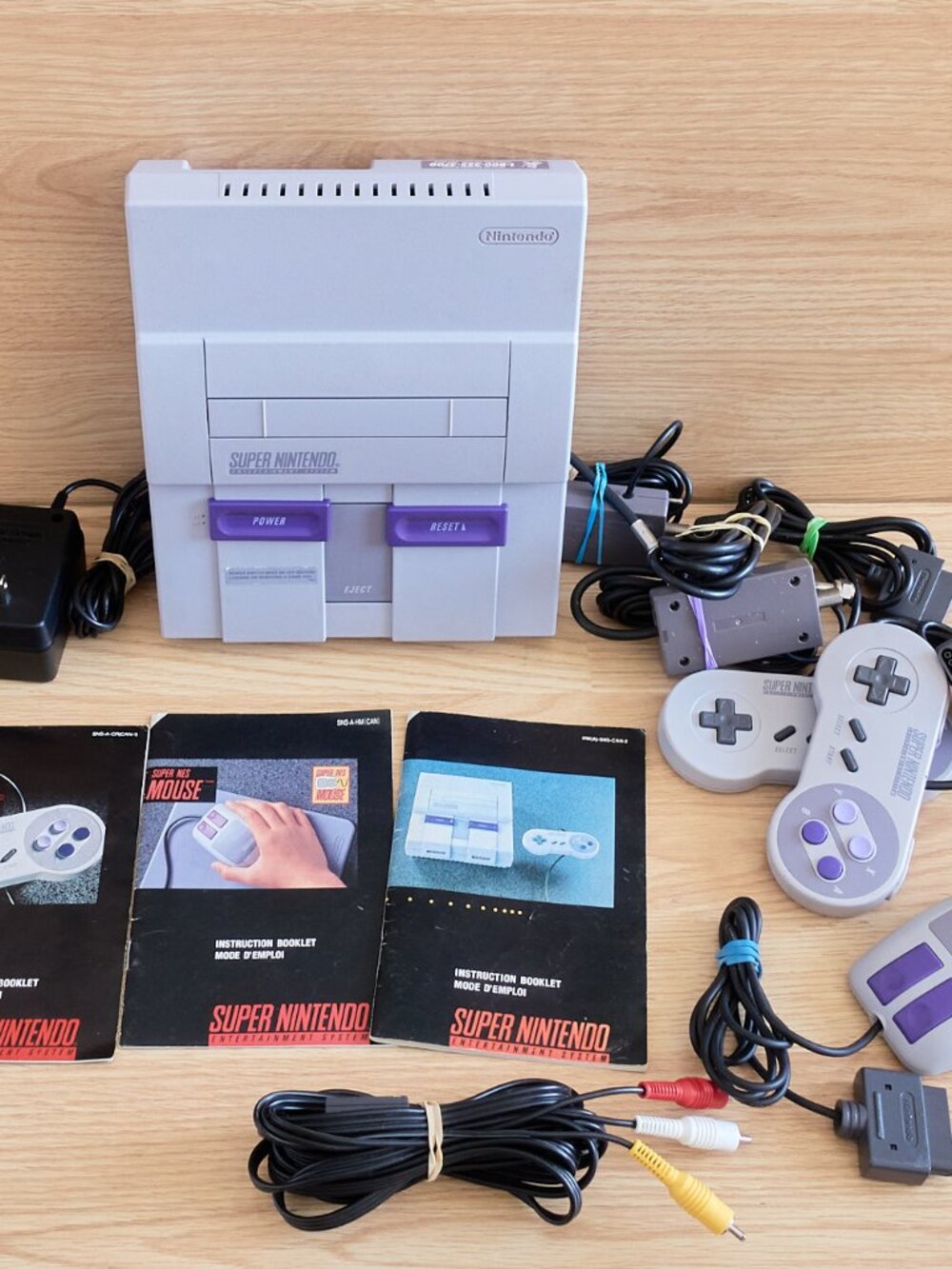Nintendo SNES SNS-001 Console Made in Japan, Vintage